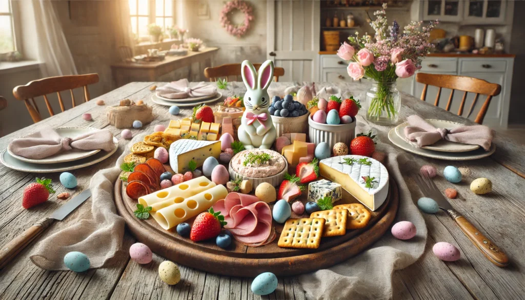 Easter charcuterie